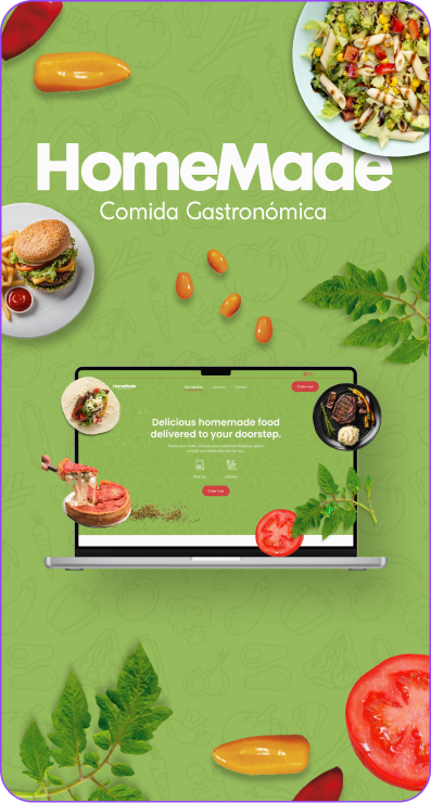 Proyecto de rediseño Web para HomeMade - Grool Studio