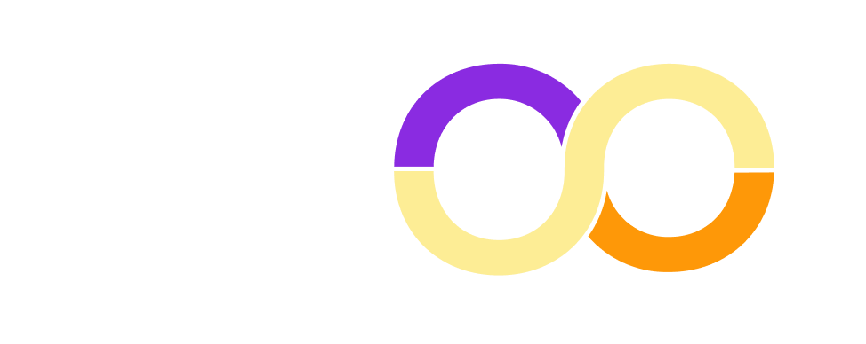 logo de grool studio blanco