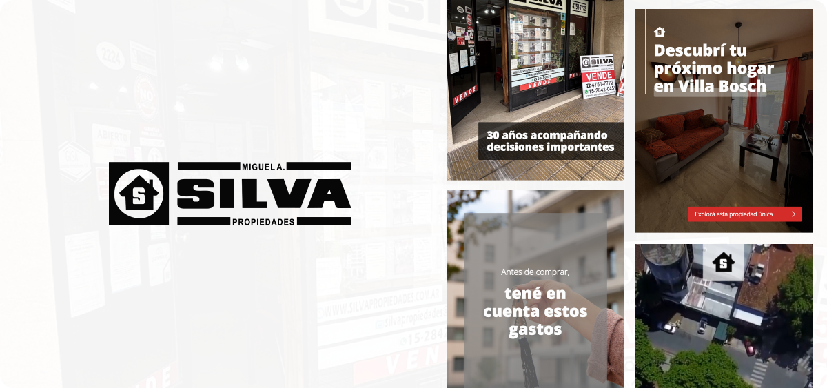 presentacion del proyecto de gestión de redes para Silva Propiedades