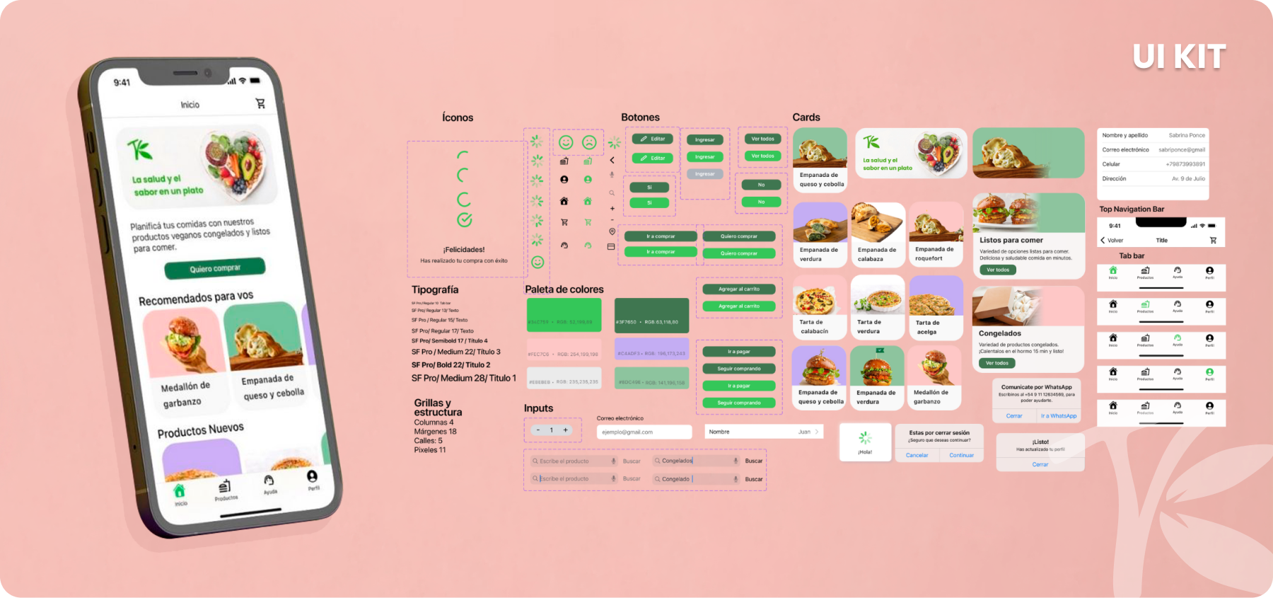 presentacion de mockups para camila miranda